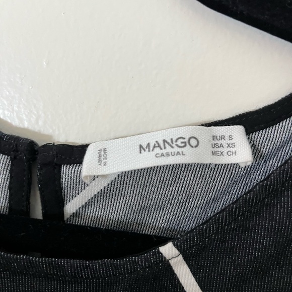 MANGO button back crop top - Picture 2 of 5
